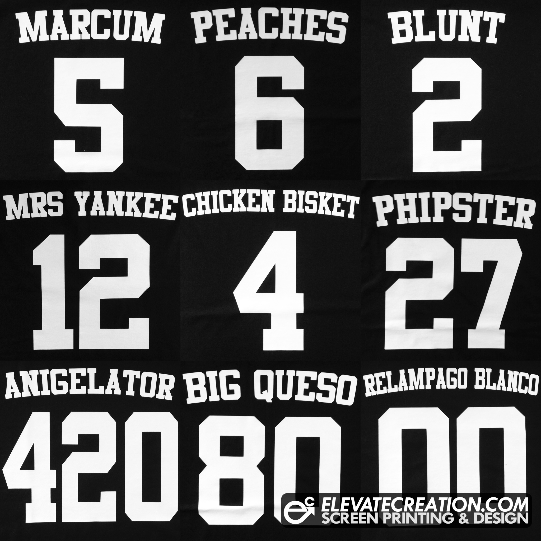 softball nicknames for jerseys